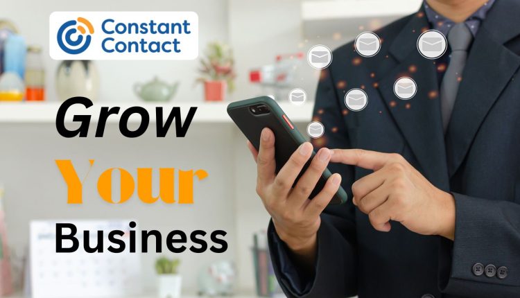 Constant Contact email marketing platform with campaign analytics and contact list